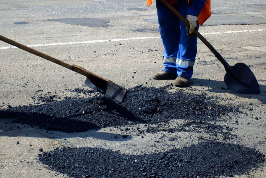 Ямочный ремонт дорог