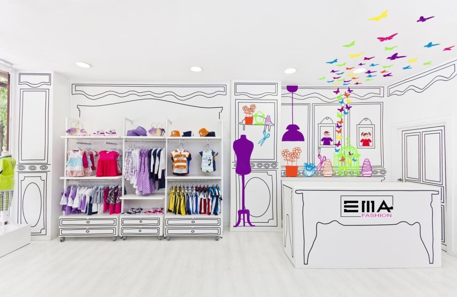 Интерьер детского магазина