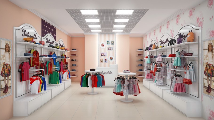 Идеи оформления детского магазина