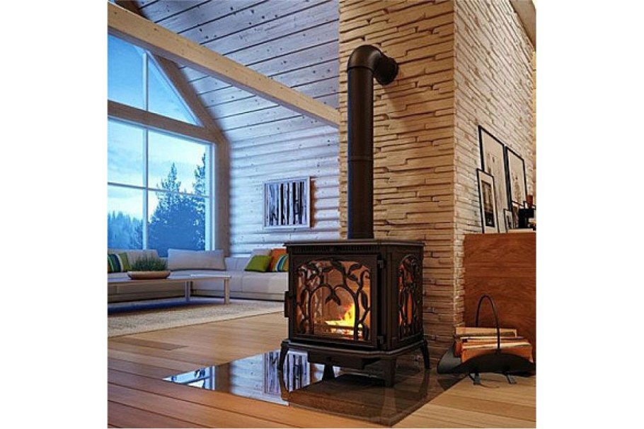 Дровяная печь-камин Fireplace Quadro SP Top