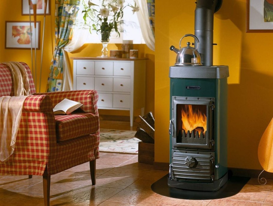 Печь-камин Экокамин Бавария