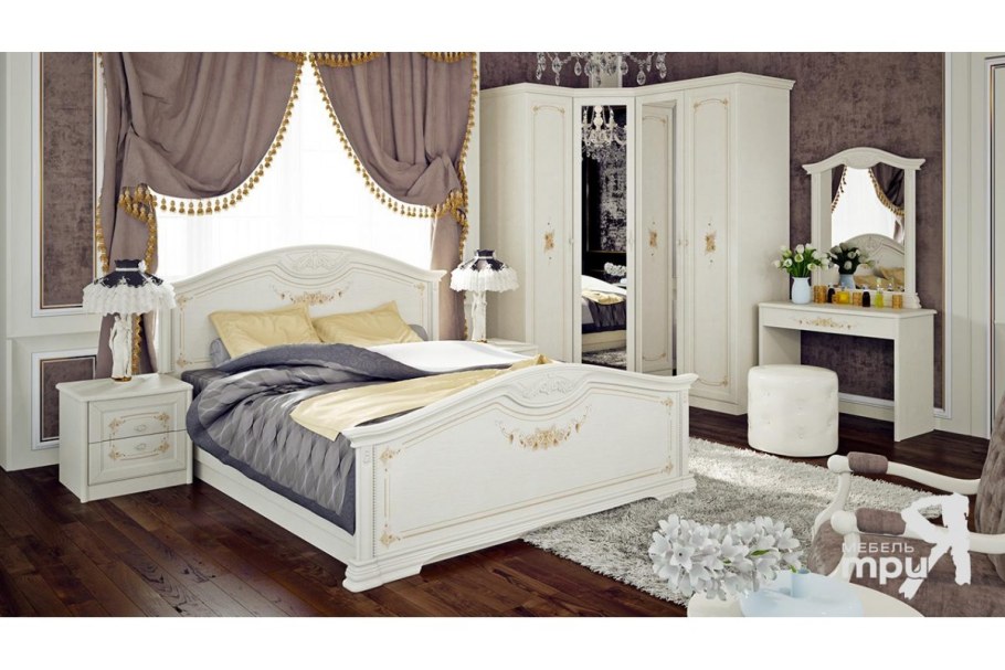 Интерьер-центр спальный гарнитур Александра