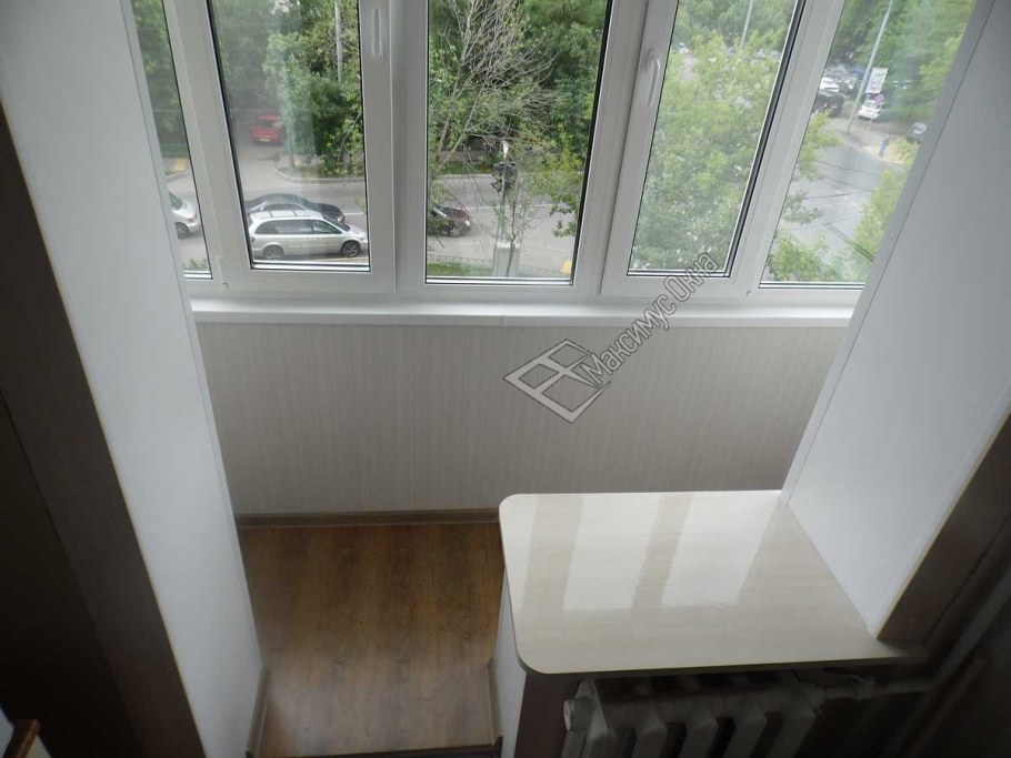 Объединение кухни с балконом в панельном доме