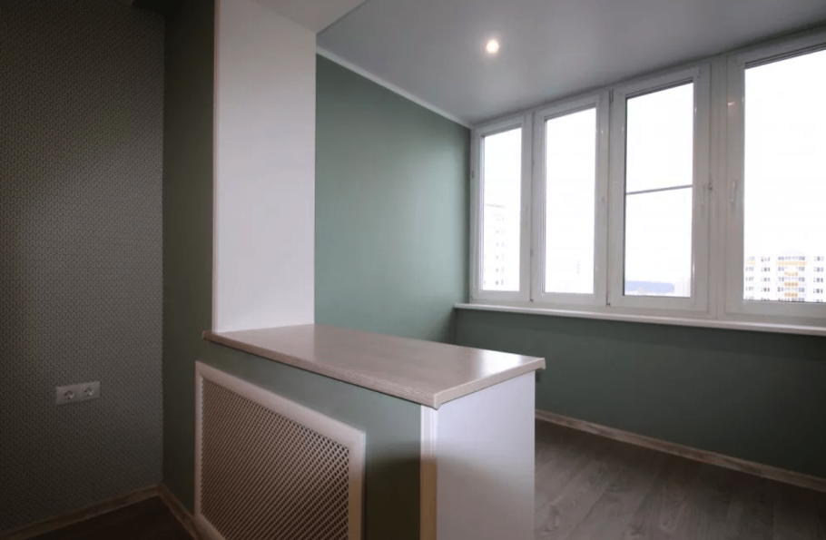 Объединение балкона с комнатой