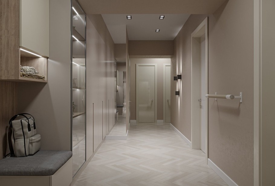 Сталинка длинный коридор планировка