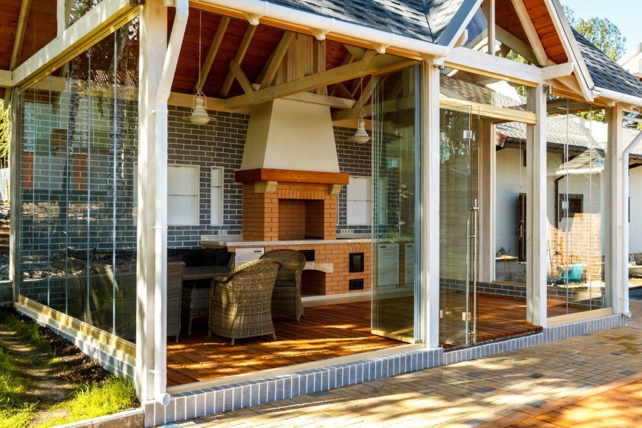 Застекленная веранда