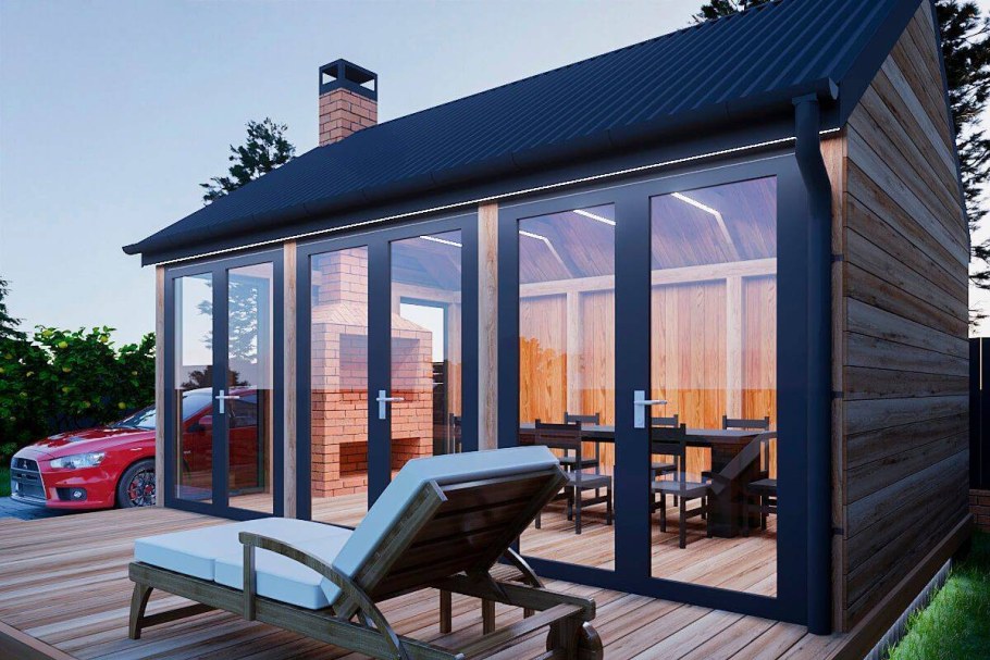 Застекленная веранда