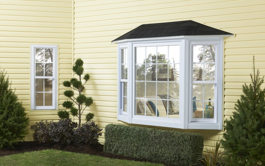 Эркерные окна снаружи