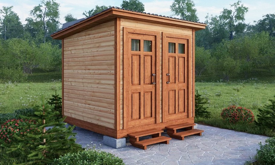 Хозблок 2x2 блок Хаус