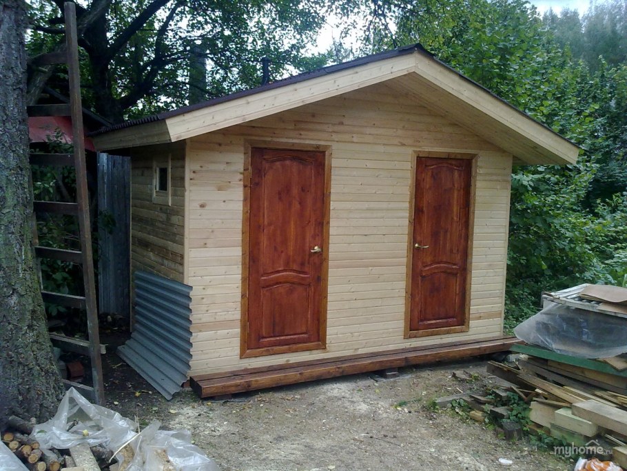 Хозблок 2х2 сборный щитовой