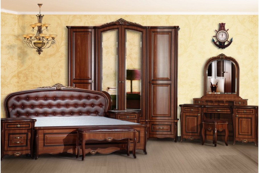 Мебель для кабинета белая классика