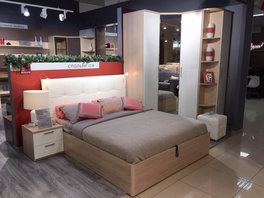 Спальня Rimini Ice Шатура