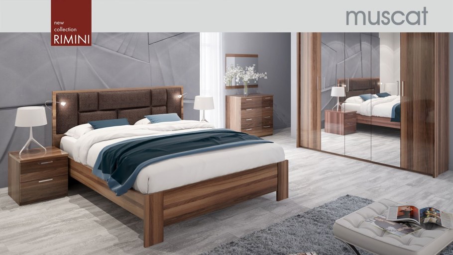 Спальня Rimini Ice Шатура