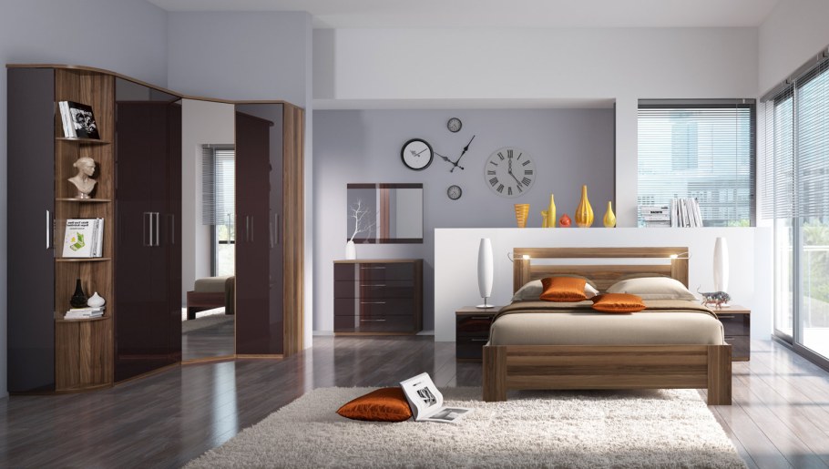 Спальня Римини шоко Шатура