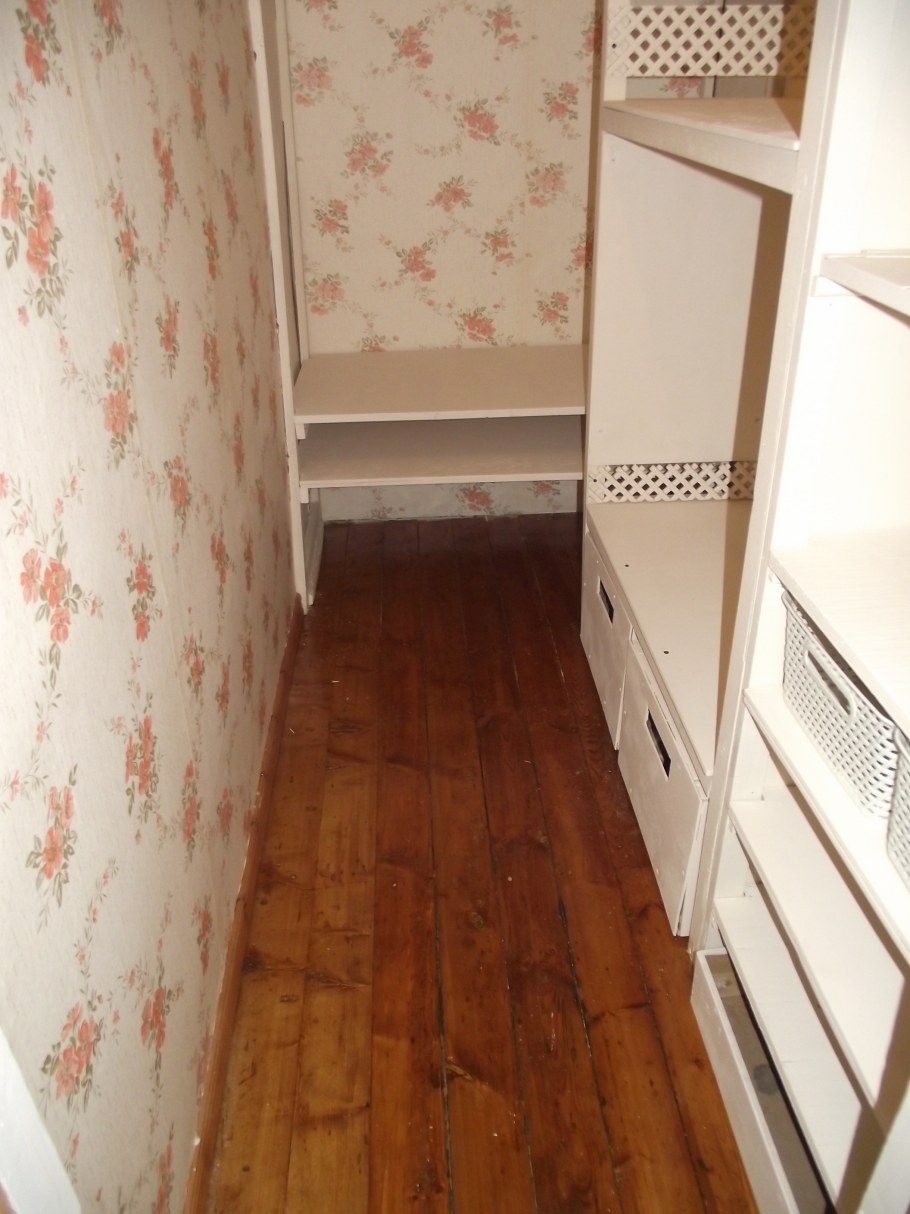 Отделка кладовки