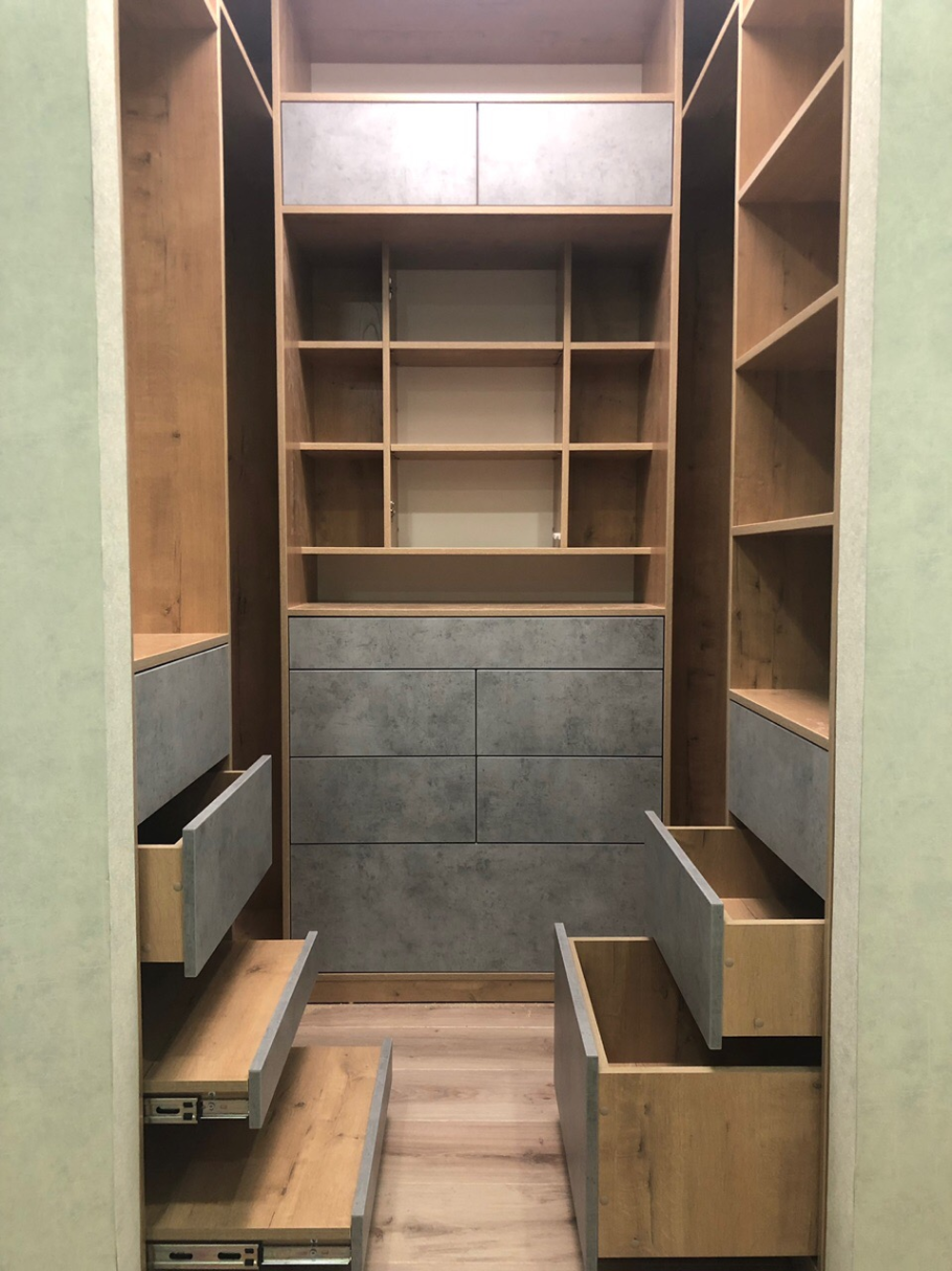 Гардеробная 1.5 кв.м Леруа