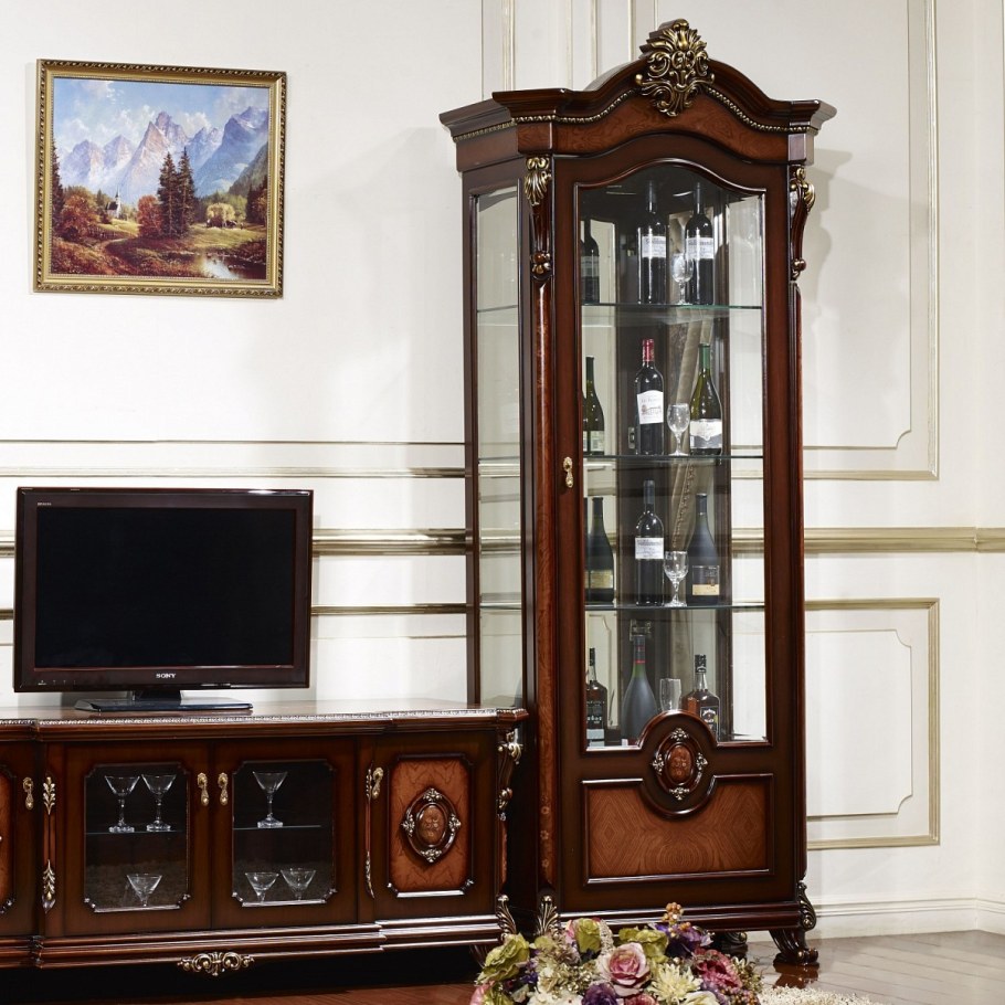 Витрина угловая Panamar Classic