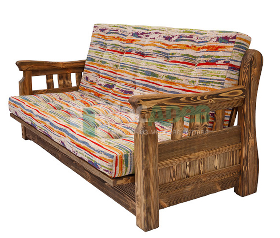 Диван из массива дерева