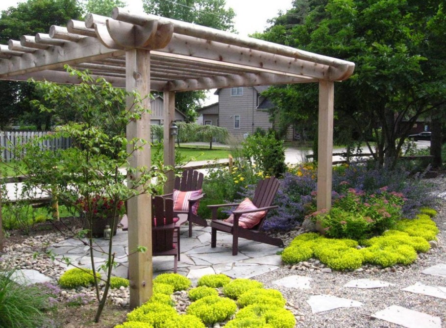 Беседка брусовая Gazebos