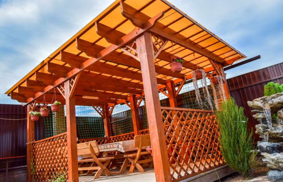 Беседки перголы навесы