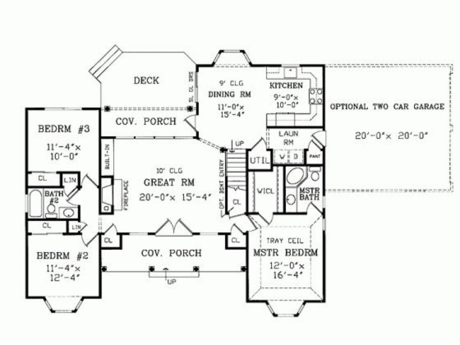П образные дома проекты