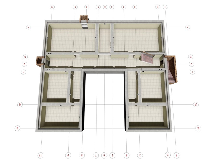 П образные планировки домов