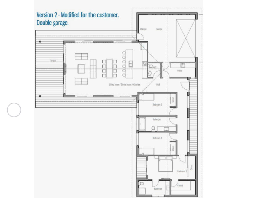 Планировка l образных домов