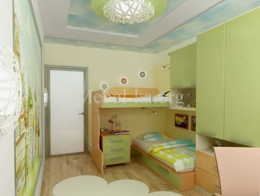 Детская мебель для двоих разнополых детей