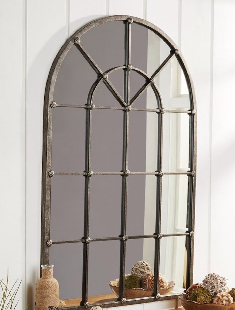 Зеркало окно в интерьере