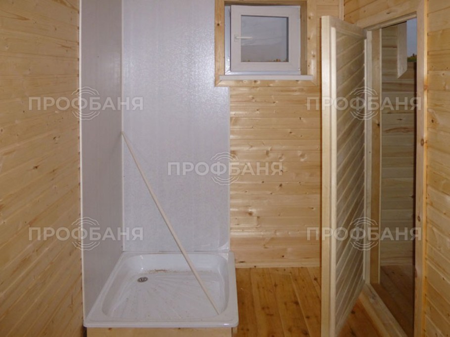 Отделка душевой на даче