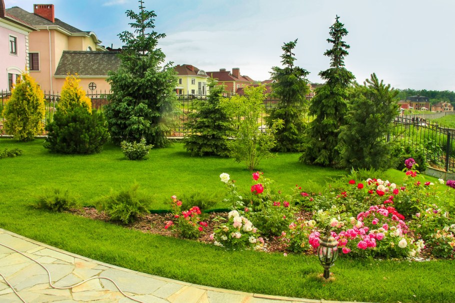 Озеленение и благоустройство территории