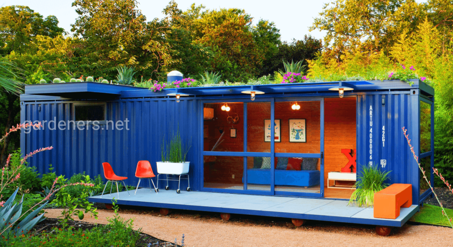 Дома из морского контейнера 20 футов