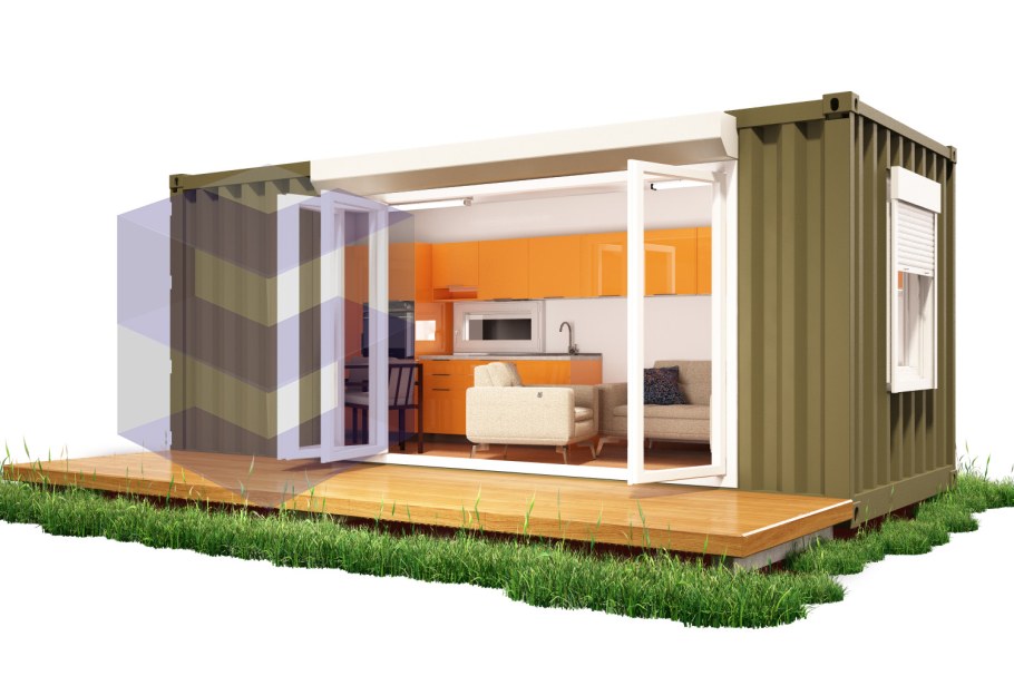 Дом из контейнеров Адама Калкина