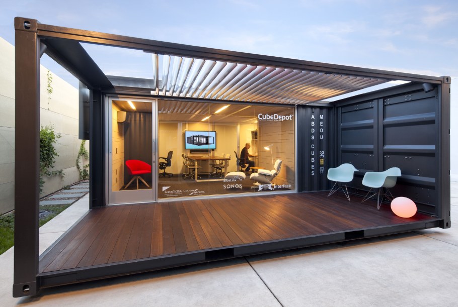 Эко отель из морских контейнеров