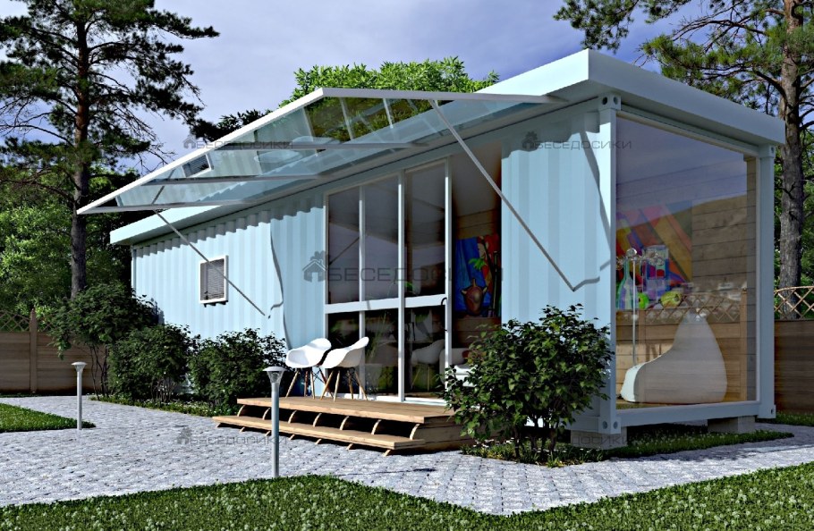 Дом из контейнеров Адама Калкина