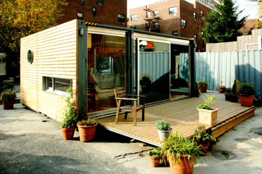 Дом из 2 40 футовых контейнеров