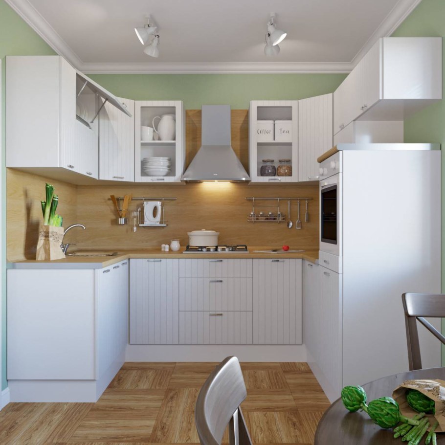 Кухня Леруа фенс белый