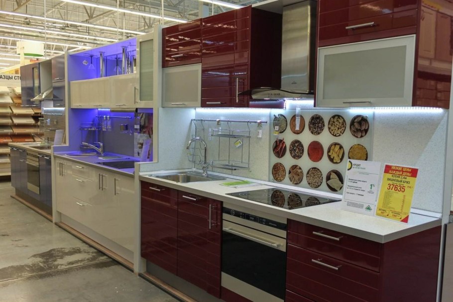 Выставочные кухни Леруа Мерлен