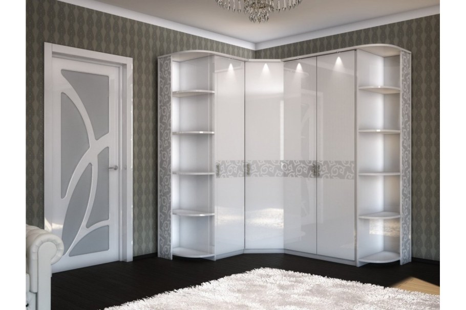 Шкаф прихожая "Неоклассика" цвет патина