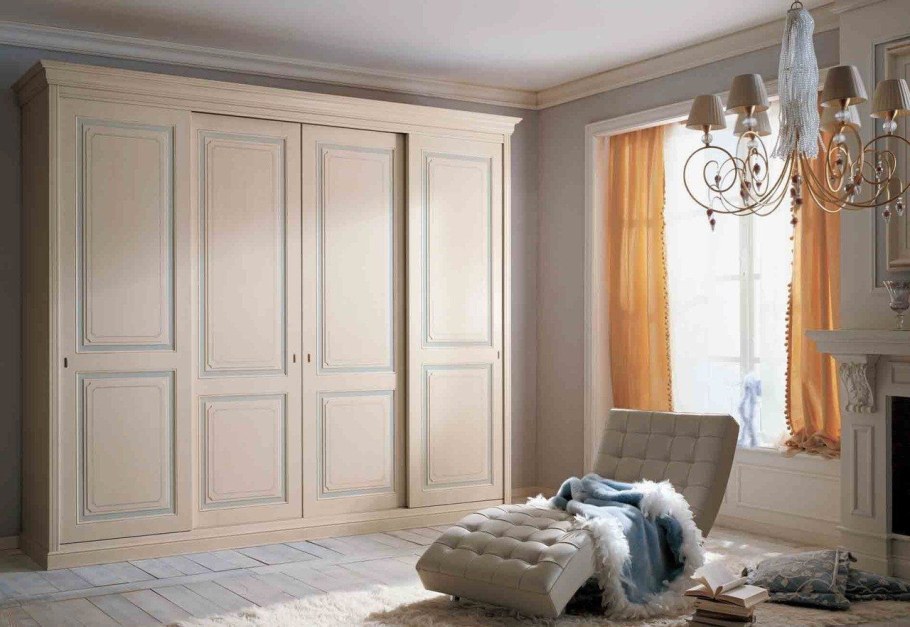 Встроенный шкаф купе классика