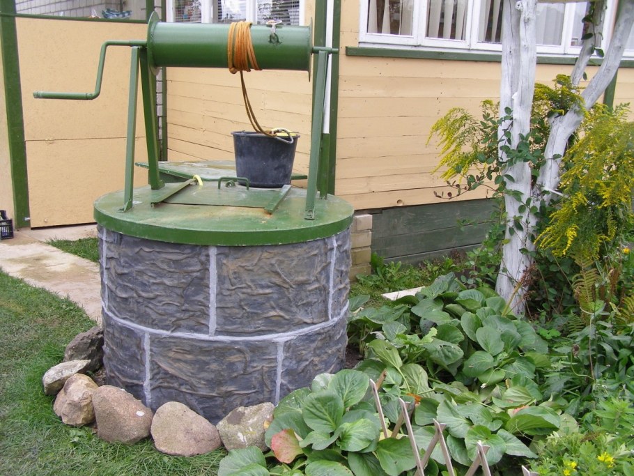 Декорирование колодца