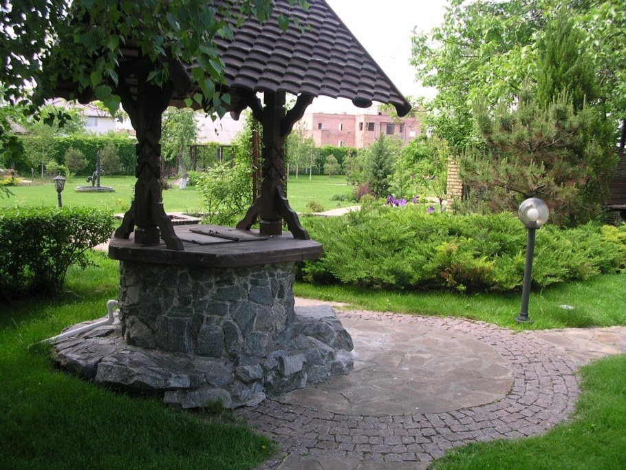 Отделка колодца