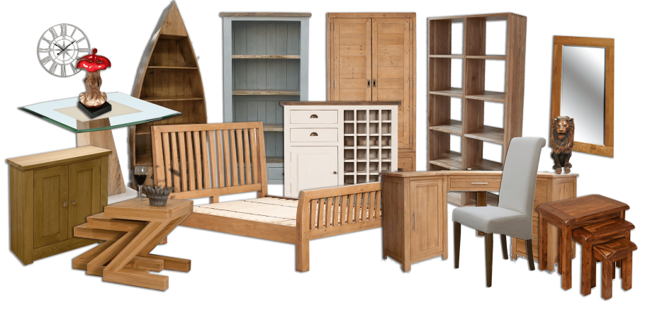 Мебель на белом фоне