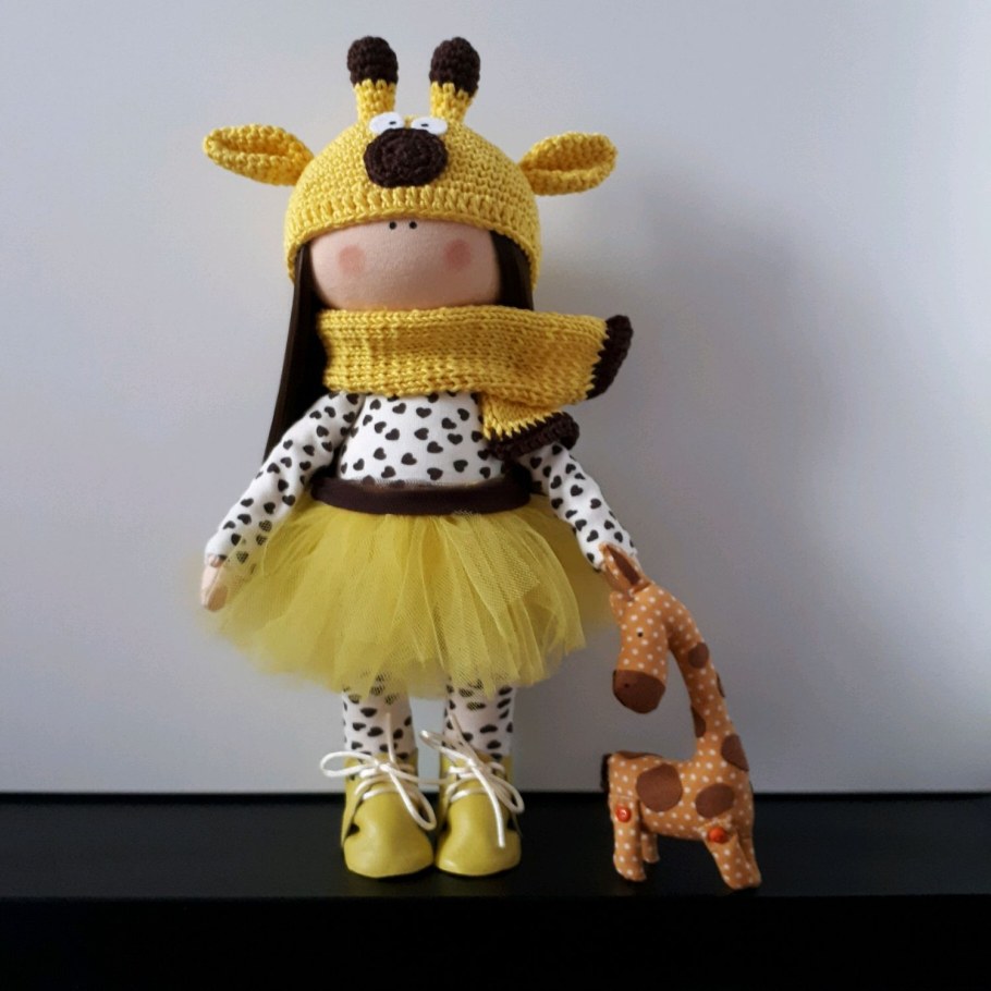 Интерьерная кукла Жирафик