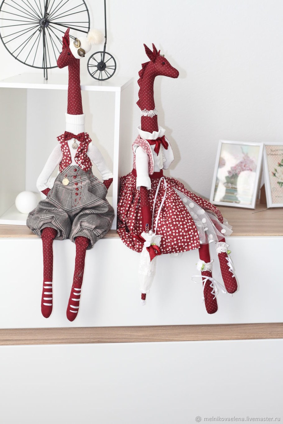 Жираф интерьерный