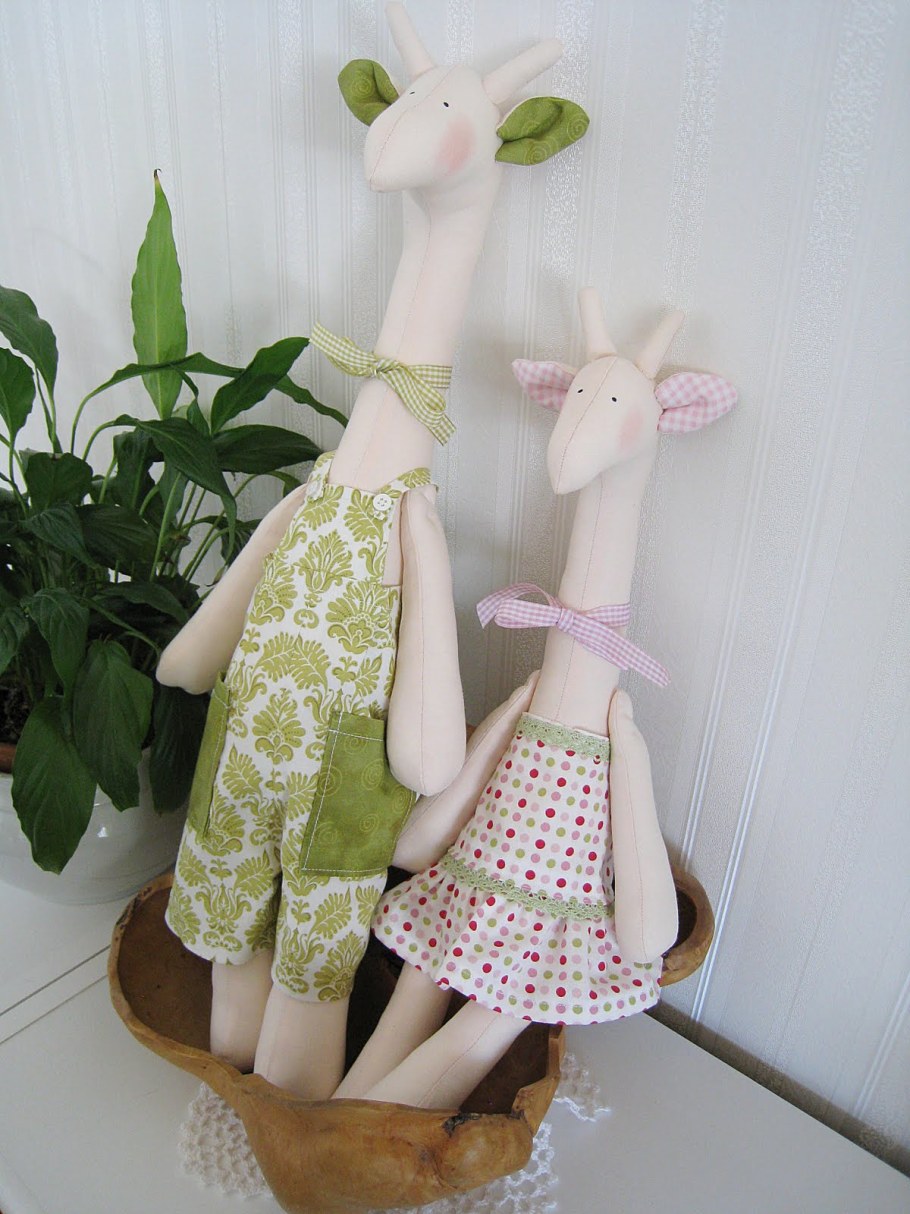 Выкройка жирафа от Виктории Макаровой