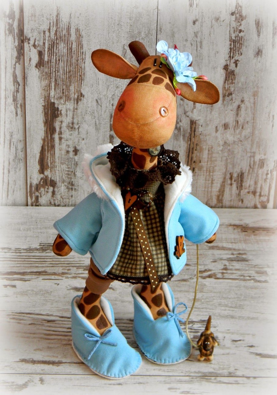 Текстильная лошадка Тильда