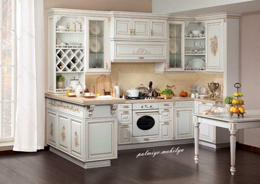 Кухня Версаль белая