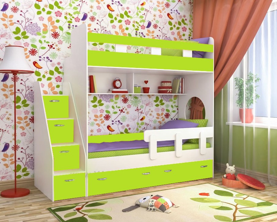 Двухъярусная кровать Точенка Муром