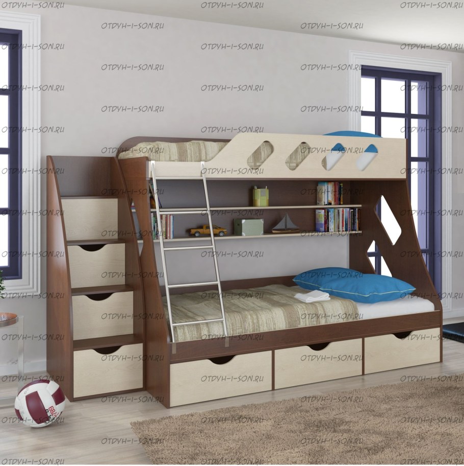 Детская двухъярусная кровать Klarna Max 2